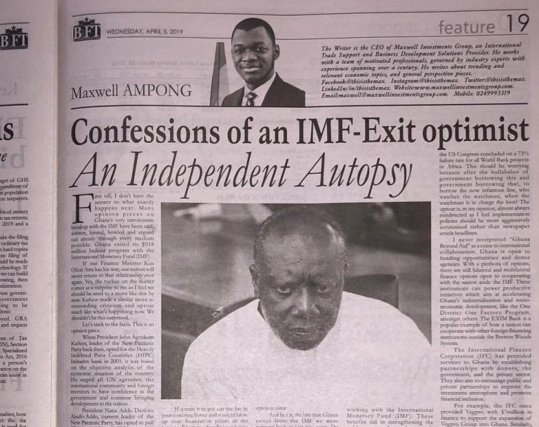 Confessions of an IMF-Exit Optimist