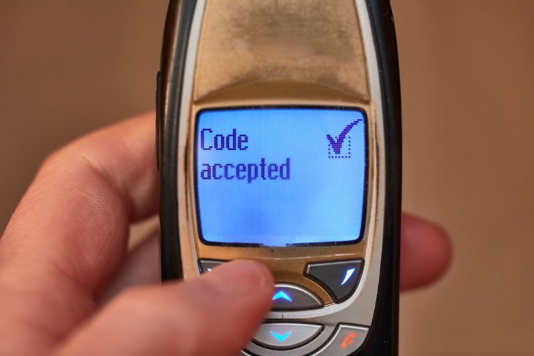 Old mobile phone